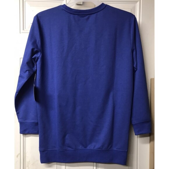 NWT Flashdance Sweatshirt by Paramount Top Sz Small Blue 40" Chest 1980s Movie - Picture 2 of 6